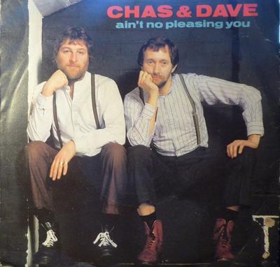 7-дюймовая пластинка CHAS & DAVE - Ain't No Pleasing You KOR14 Рокни 1982 Великобритания Рок Б/У
