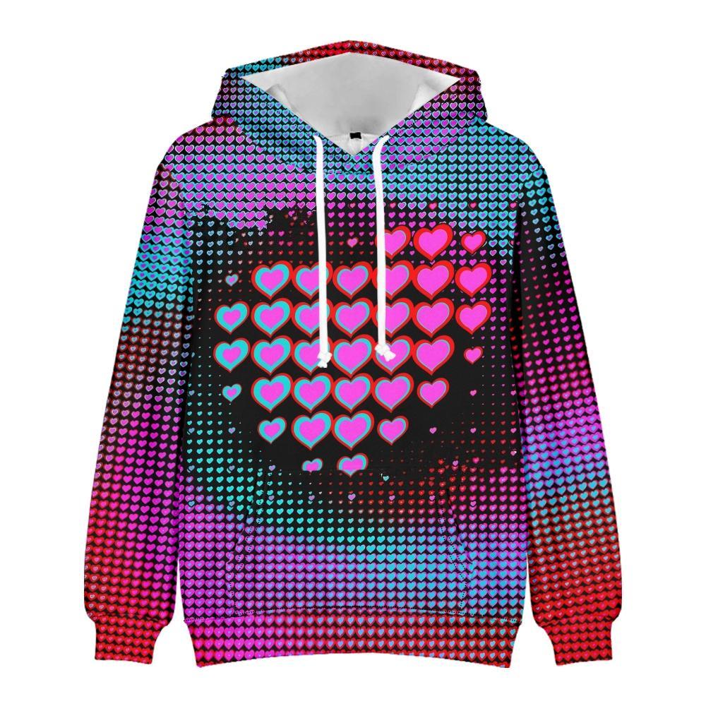 Унисекс Евровидение 2025 толстовка с капюшоном с графическим принтом уличная толстовка с капюшоном для пар мужчин и женщин