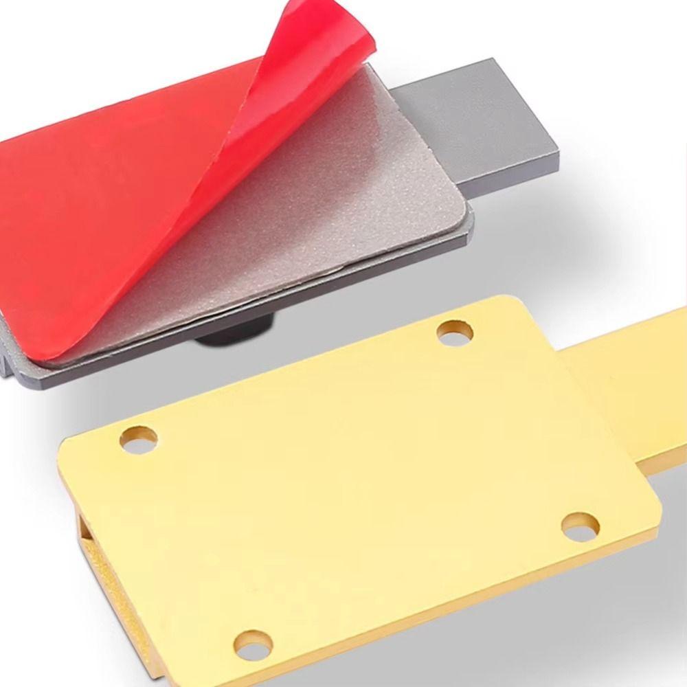 Versatile Use Door Lock Aluminum Zinc Zinc Alloy Door Lock Buckle Creative Security Bolt Lock Cabinets