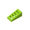 Pin Gao 2x1x2/318° Grille Sloped Brick 61409 Building Block Accessories