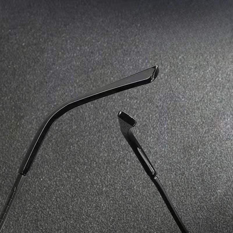 Мужские модные очки с поляризацией и большими оправами для близорукости, для вождения, антибликовые, высокой четкости, для вождения, UV400, диоптрии до -4.0