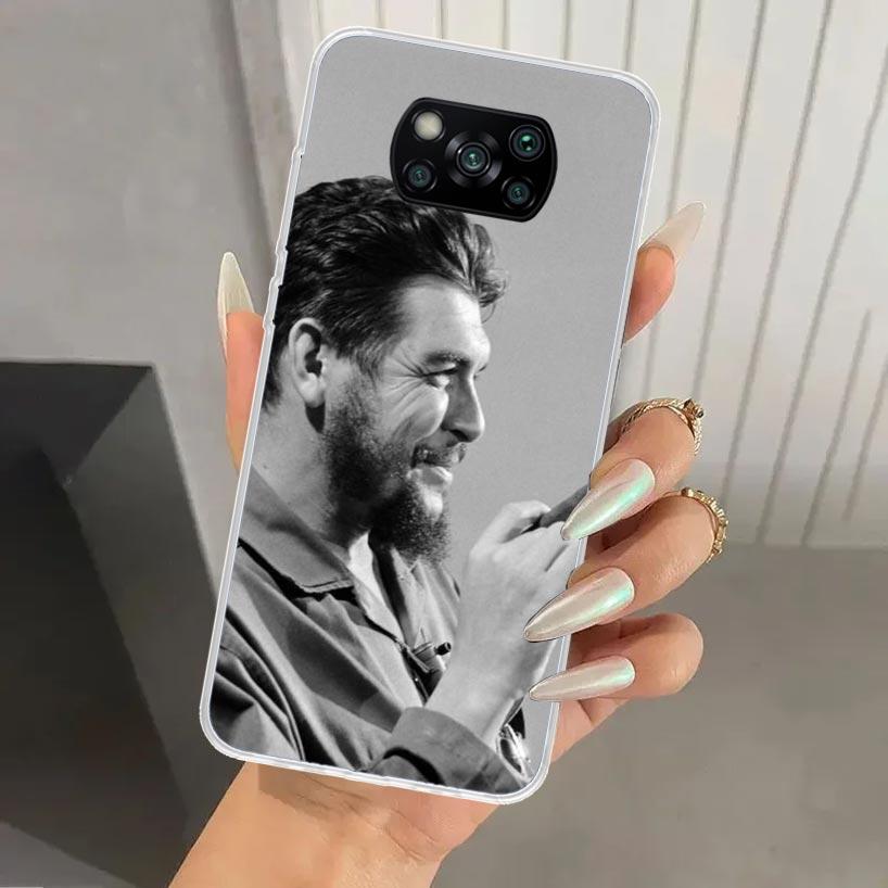 Чехол для телефона с изображением сигареты Че Гевары для Xiaomi Poco X5 X6 X7 Pro F7 Ultra M7 Redmi 15 15C 13 13C 12 12C 10 10A 10C 9 9A 9C 9T