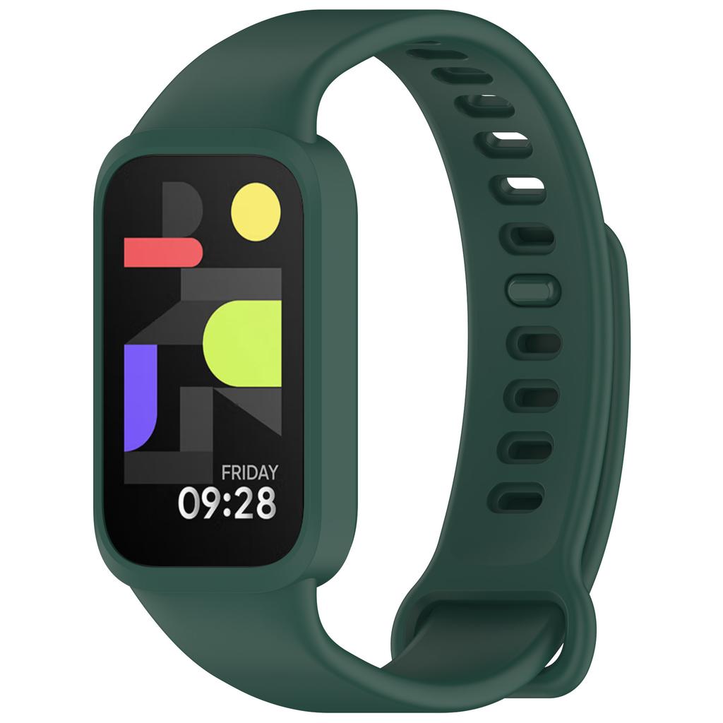 Silicone Watch Strap For Xiaomi Band 9 Active Original Replacement Watchband Correa Accessories for Redmi Band 3 Sport Bracelet