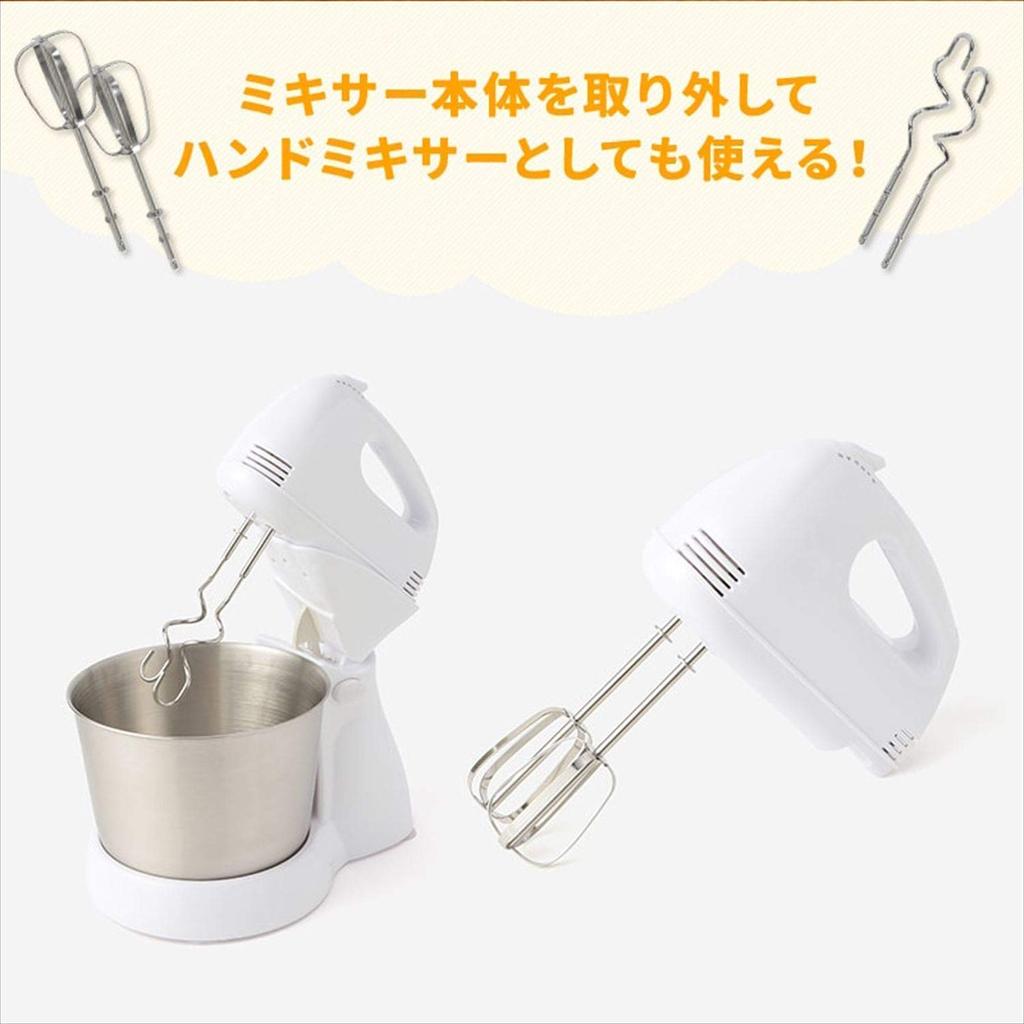 Электрический миксер Tokyo Deco 2way, ручной блендер, миксер для взбивания и смешивания с насадками для чаши, многофункциональный электрический мощный смеситель, небольшая кухонная утварь, еда