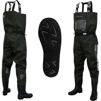 DreS Высокопрочный Рыболовный Ящик Высокие Вейдерсы Воздухопроницаемые Войлочные Шипы S 2xl