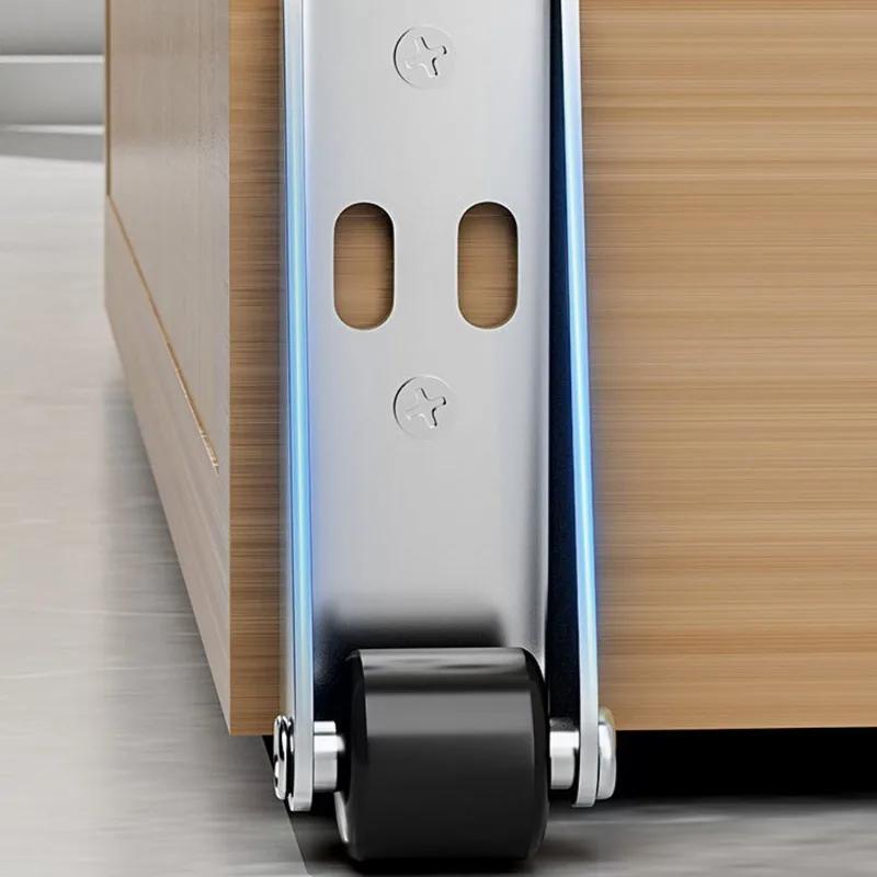 Многофункциональные роликовые колеса с кронштейном Направляющее колесо Боковые ролики Мебельные колеса Плавные бесшумные ролики