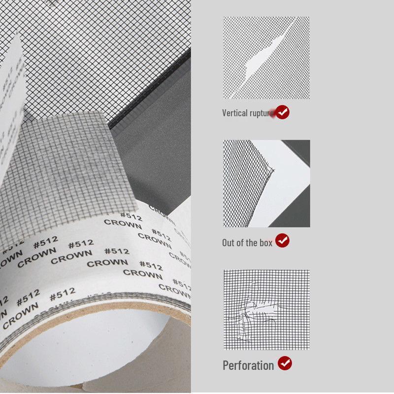 Self-Adhesive Screen Repair Patch for Windows and Doors – Magic Tape for Mosquito and Insect Proofing