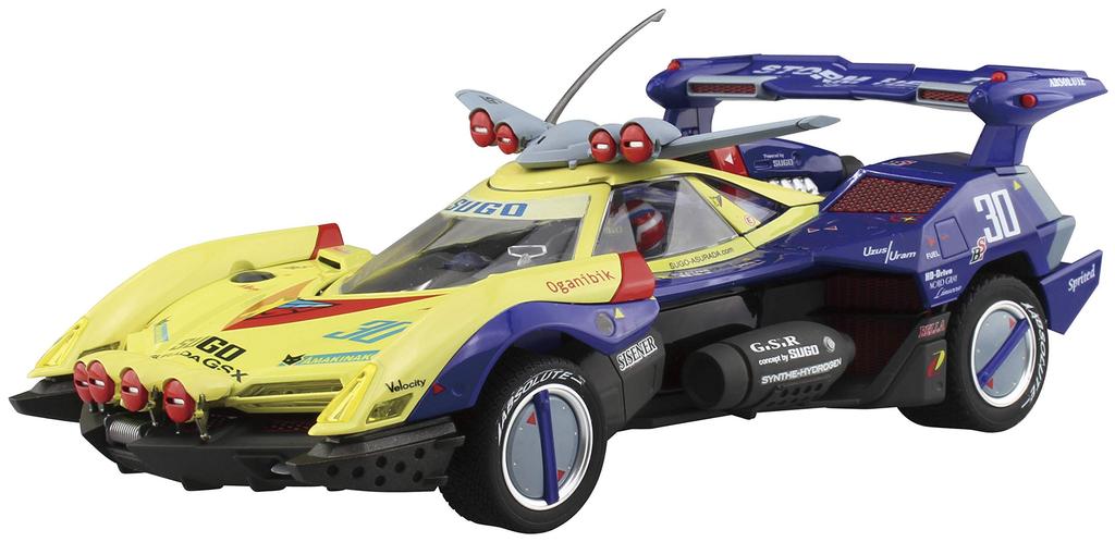 Aoshima Bunka Kyozai Cyber Formula 21 Суго Асурада Режим Ралли Масштабная Пластиковая Модель Нет. G.S.X 1/24