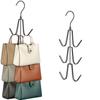 Metal Handbag Organizer Hanger Portable Purse Hooks Multifunctional Hanger Organizer