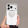 Чехол «Пустое сердце» для iPhone: Стильный чехол для 16 Pro, 15 Pro Max, 14 и 13