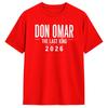 Rapper Don Omar TShirts For Unisex Funny Cotton Tee Shirt Crew Neck Short Sleeve T Shirt Plus Size Clothes