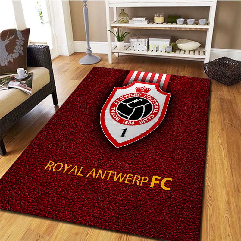 Royal Antwerp FC Carpet Rug for Living Room Bedroom Home Sofa Decoration,Kids play Non-slip Floor Mat