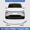Для TESLA MODEL Y Juniper 2026 ТПУ Защитная пленка для фар Защита от царапин Дымчато-черный Прозрачный Изменяющий цвет Модификация
