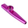 Металлический Kazoo Алюминиевый Легкий Портативный Kazoo Гитара Партнер Флейта Музыкальный Инструмент Подарок Фиолетовый
