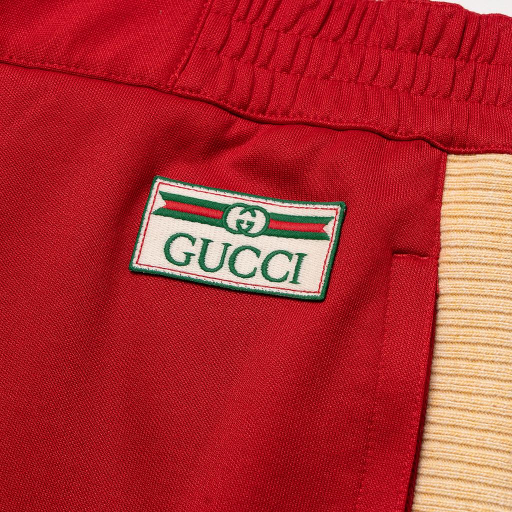 Gucci Мужские вязаные спортивные штаны Красные 625306-XJCNI-6057