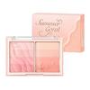 Dasique "Официальный" Daisique Палитра румян Blending Mood Cheek/Blusher Palette/4-цветные румяна/Теплые и холодные оттенки/Палитра для щек (#01 Летний коралловый)