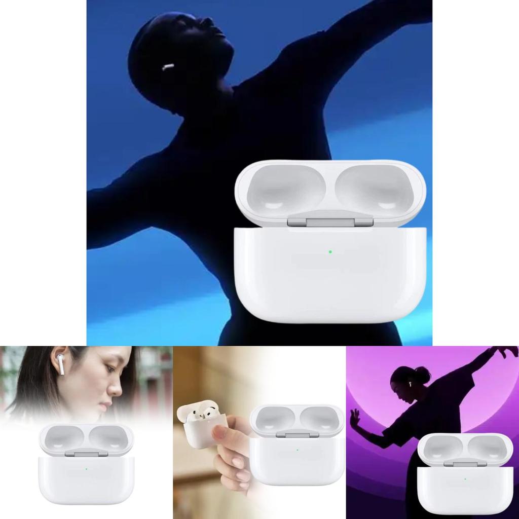 Для Apple Airpods 4 Беспроводной зарядный чехол с Bluetooth и водонепроницаемым дизайном для портативного использования