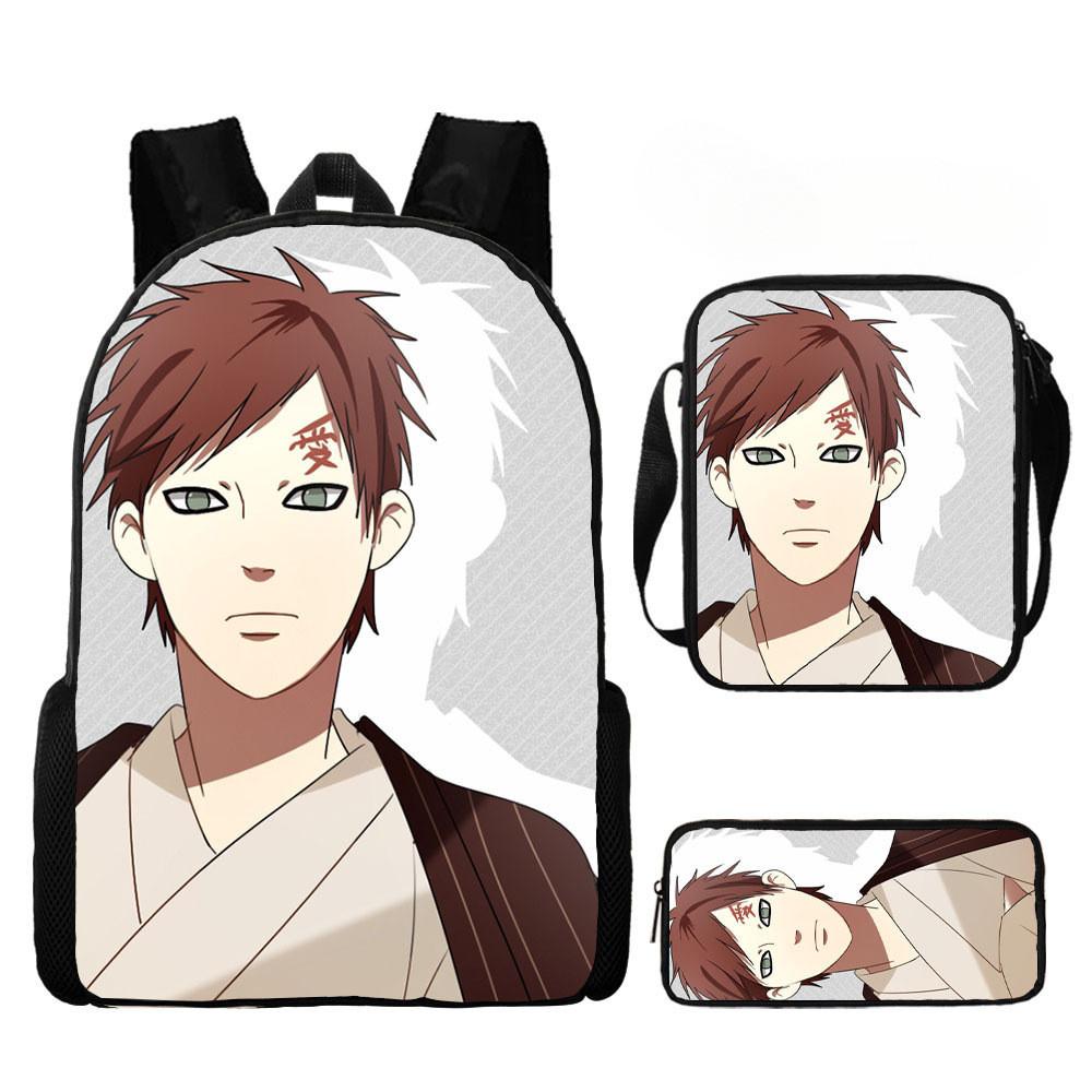 Детский рюкзак Наруто из легкого прочного материала для школы и путешествий