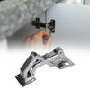180 Degree Hinges Frameless Cabinet Hinges Hydraulic Soft Close Hinges Kitchen Cupboard Doors Hinges Cold Rolled Steel Material