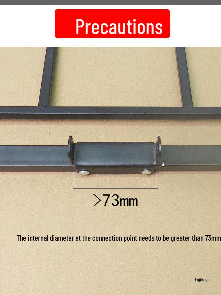 Telescopic Tow Bar & Handle for RV, Camping & Outdoor Trolleys
