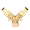 Brass Fitting Y‑Type Connector Ball Valve Parts Industrial Supplies Wear‑Resistant 3 4‑Inch