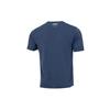 Under Armour Solid Color Logo Print Sport Round Neck T-Shirt Men Tops Blue 1370365-408