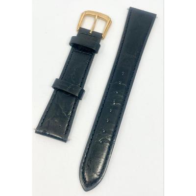 Б/у ремешок SEIKO из натуральной кожи 18 мм, снят с производства