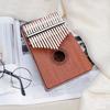 Sapele 17-Note Kalimba Thumb Piano African Instrument