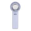Handheld Cooling Fan 3 Speeds Rechargeable Portable Semiconductor Mini Desk Fan with Cold Compress