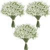 10 шт. Искусственные Цветы Гипсофилы Вечеринка Домашний Декор Пластиковые Искусственные Цветы Baby's Breath Цветочные Букеты DIY Аксессуары