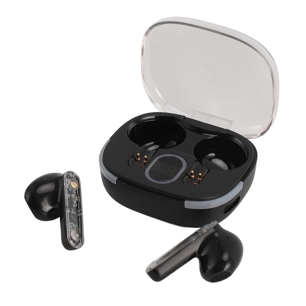 Bluetooth Earbuds Stereo Bass Touch Control Wireless Bluetooth 5.3 Headphones with Digital Display Charging Case