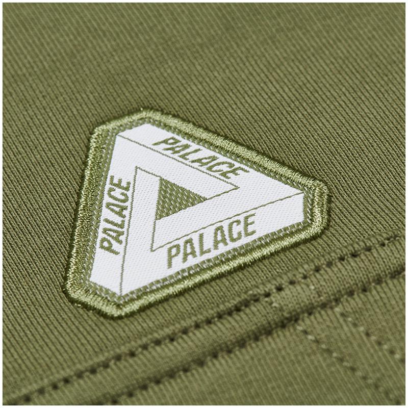 Palace FW22 Толстовка с капюшоном Sofar унисекс Оливково-зеленый P23HD097