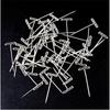 50/100Pcs 27/32/38/45/50MM T Pin Needles Wig Making T Pins For Blocking Knitting Assorted Sizes T-Pins Stainless Steel NEW