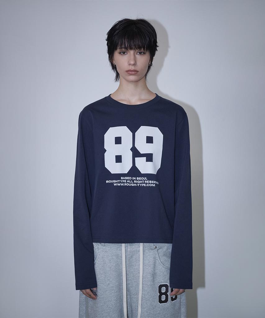 ROUGHTYPE 89 Crop Long Sleeve - Navy