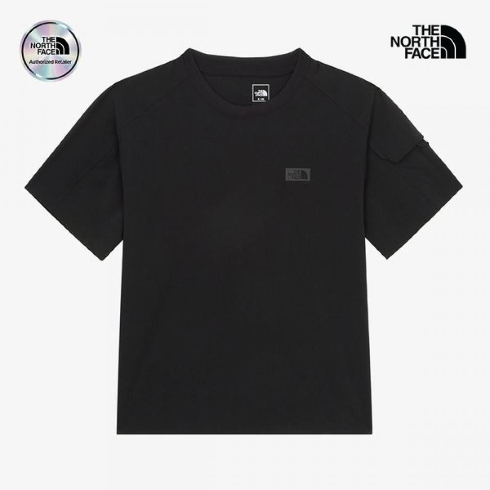 The NorTh Face Women FrosT ShorT Sleeve T shirT Blk nT7ur35d
