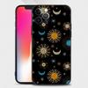 Забавный чехол для телефона с изображением солнца и луны для Iphone 14 13 12 11 Pro Max Xs Max Xr X 7 8 Plus 12 Mini 6s, силиконовый чехол черного цвета