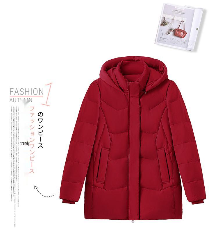 Женский зимний пуховик 2025 с утолщенным слоем - Тренд стиля "Маленькая хрупкость"