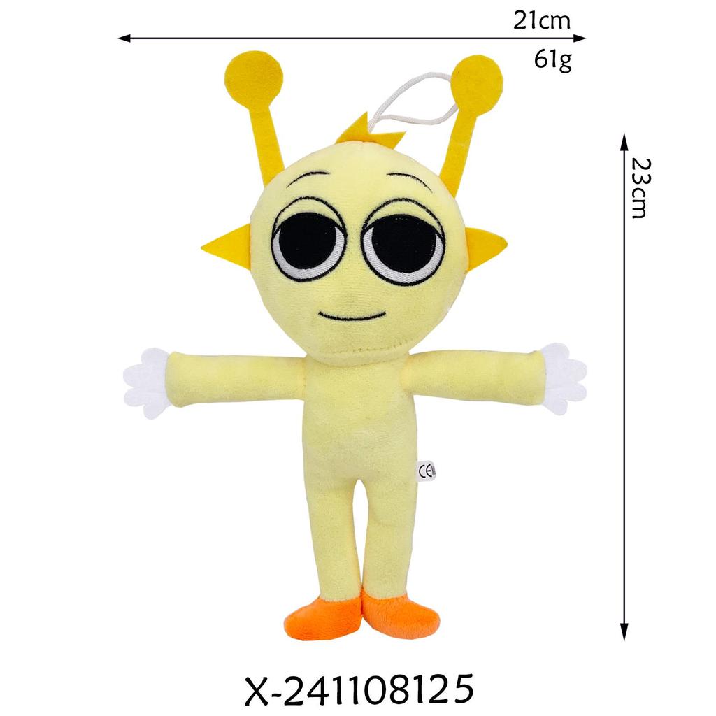 Sprunki Plush Rhythm Box Game Toy Doll