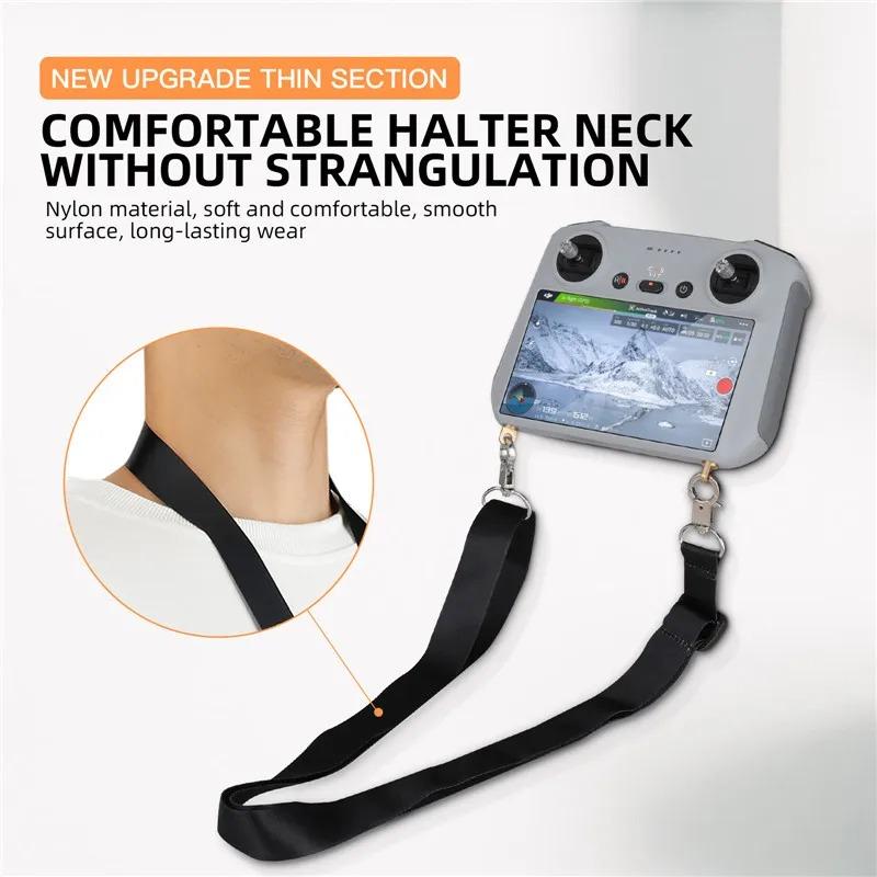 Для DJI RC/RC 2 Ремешок Mini 4 Pro/3 Pro Шнурок Нашейный ремешок с винтами для DJI Mini 3/ Air 2S/Mavic 3 Pro/Air 3 Аксессуары для пульта