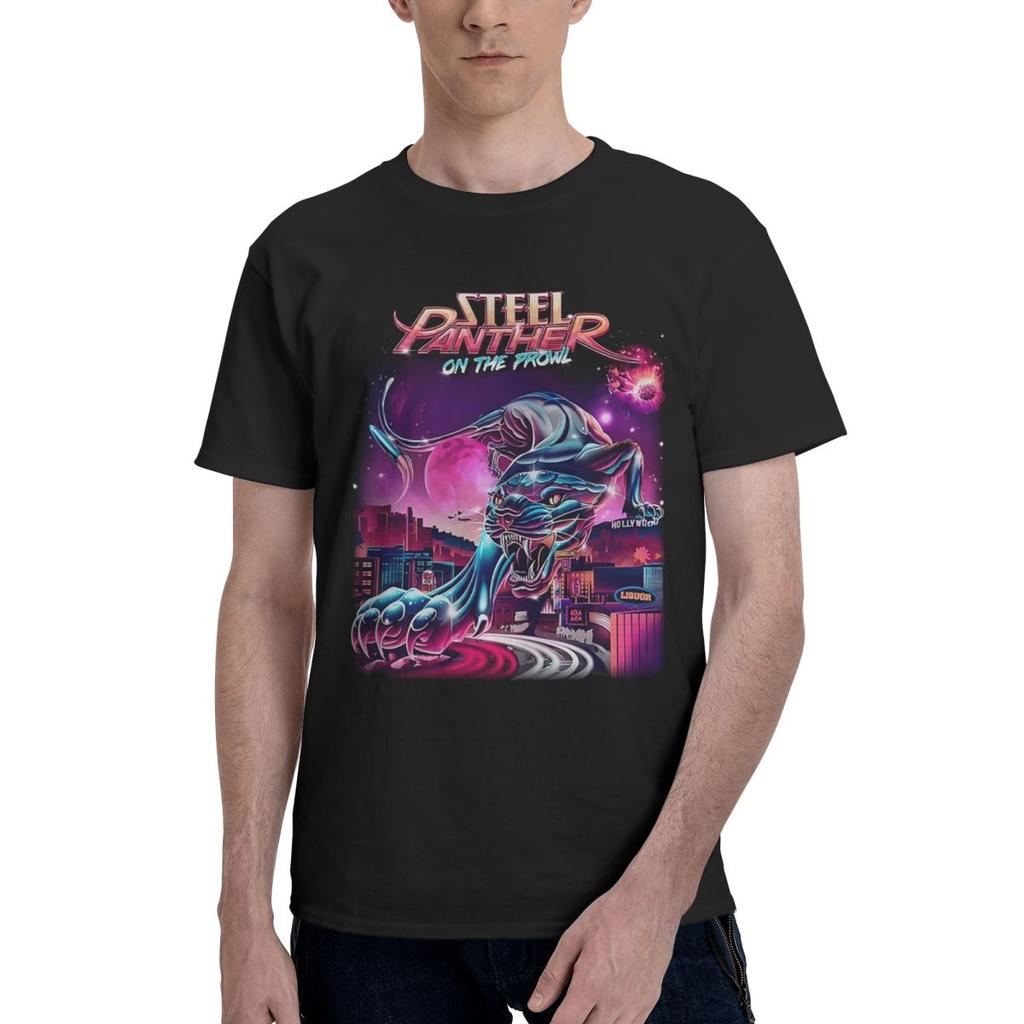 Steel Panther Graphic 100 Cotton Casual Breathable Confortable TShirt Funny Ugus TShirts T Shirt Men