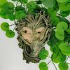 Women Face Tree Decor Resin Garden Peeker Sculpture Statue DIY Trees Hugger Wall Art Mystic Decoration Ornaments