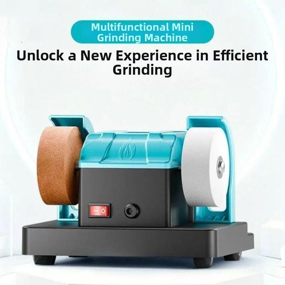 Motor-Driven Mini Bench Grinder Automatic Electric Polishing Machine Electric Sharpener Garage
