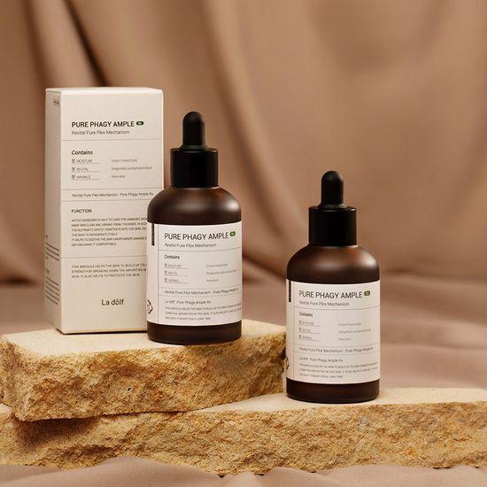 2-недельная ампула для пор/удаление старого себума LA DOLF Pure Phage Ampoule RX 80мл