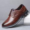 Brand Men Shoes Business Leather Shoes Office Casual Shoes for Men Black Oxfords Breathable Male Loafer Comfort Men Shoe Size 48