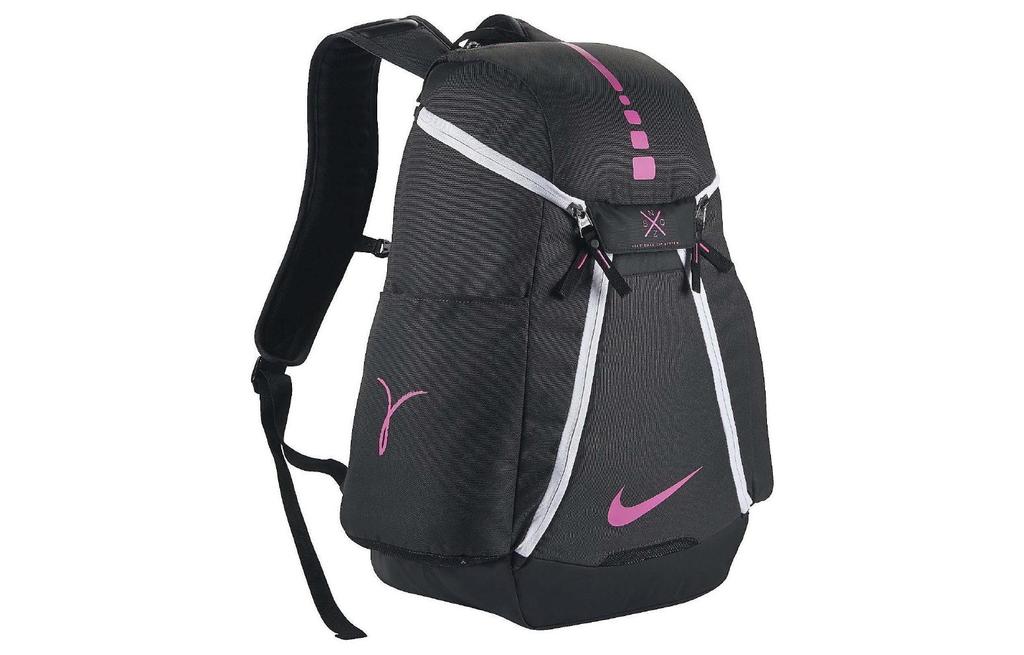 Nike Полиэстеровая сумка-рюкзак для баскетбола Унисекс Черный Розовый BA5259-061
