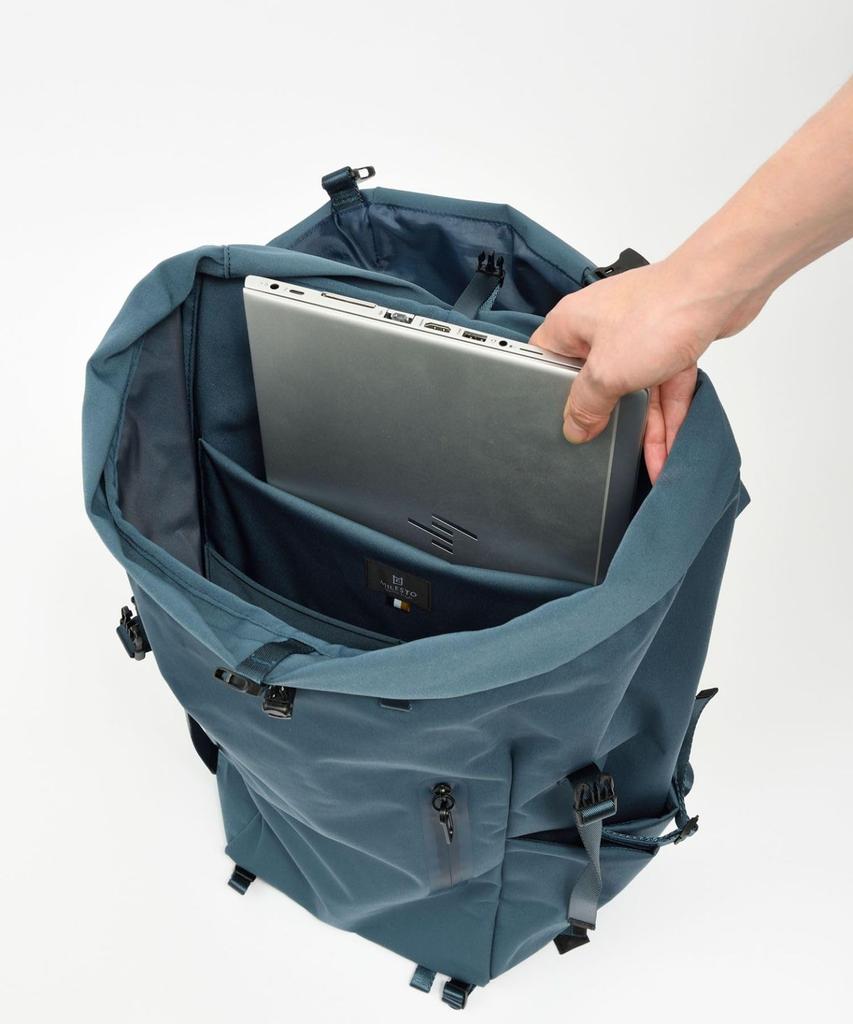 [Millet] LIKID Flap Backpack, XL, Size Unavailable, Blue-Green