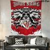 Custom Athletic Club Bilbao Wall Hanging Printed Fabric Blanket Decorative Tapestries for Bedroom Living Room Home Decor