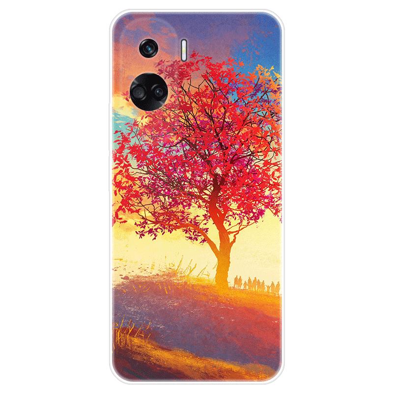 Для Honor 90 lite Honor90 lite чехол Мягкая силиконовая задняя крышка Мультяшный чехол для телефона Модный