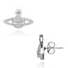 Серьги Vivienne Westwood Mini Bar с рельефом 62020033