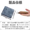 Luxury Compact Wallet Thick Thin Stylish Large Capacity Leather Card Case Coin Purse Business Gift Comes with Exclusive Case [YaPanda] Men's 1.2cm